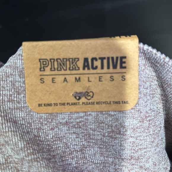 Pink women's leggings mauve color - Picture 8 of 8